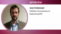專訪英國工程技術學會（IET）出版人 Ian Stoneham