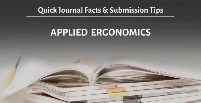 Applied Ergonomics 投稿規定、審稿周期、發表標準、影響因子