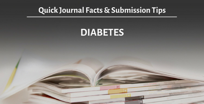 《Diabetes》期刊投稿規定、審稿周期、發表標準、影響因子…