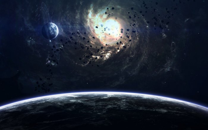 Tilted solar system discovered
