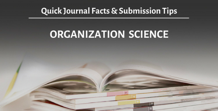 《Organization Science》期刊投稿規定、審稿周期、發表標準、影響因子…