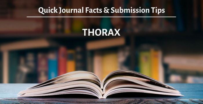 Thorax 投稿規定、審稿周期、發表標準、影響因子